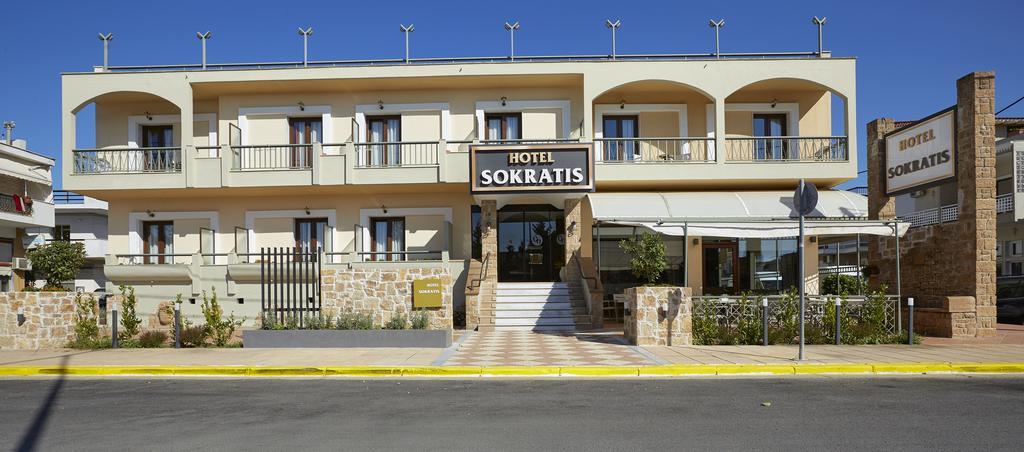 Sokratis Hotel Nea Moudania Exterior photo